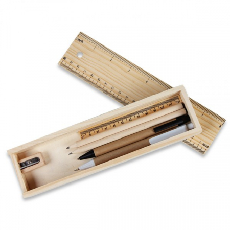 오라이프 나무 필통 문구 6종 세트 201 #2