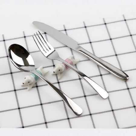 스텐 양식기 세트 유광 민자 3P #2