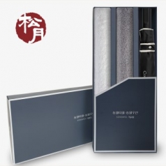 송월 PB3 뉴컬러 타올 + 2단 폰지바이어스 우산 3P 세트, 기념수건, 기념선물