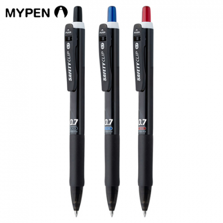 마이펜 세이프티클립 볼펜 0.7mm #3