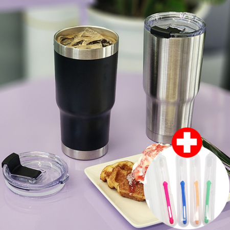 심플 ST 이중진공 스텐 텀블러 600ml [사은품증정] #3