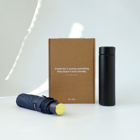 레스쁘리 고급 세트 NNNN (제네시스 텀블러 500ml + 3단 아놀드파마 우산) #2