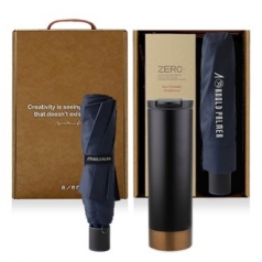 레스쁘리 고급 세트 MMMM (벅스로얄 텀블러 500ml + 3단 아놀드파마 우산)