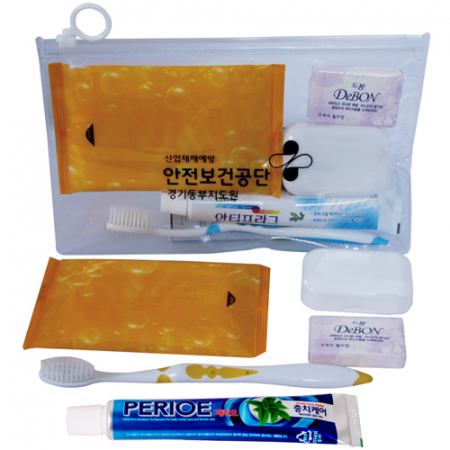 PVC 고리 파우치 여행용세트 6호 (5종) #2