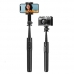작은이미지: [요이치] 욜로 지라프 아이폰 갤럭시 액션캠 미러리스 블루투스 셀카봉 삼각대 150CM #3