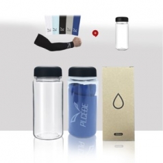 플씨드 스포츠 쿨토시 1P + 아이스 보틀 350ml 1P 세트