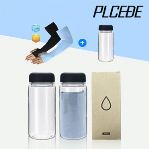 플씨드 국산 고급 손등커버형 쿨토시 1P + 아이스 보틀 350ml 1P 세트