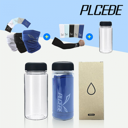 플씨드 스포츠 쿨토시 1P + 스포츠 쿨마스크 1P + 아이스 보틀 350ml 1P 세트 #2