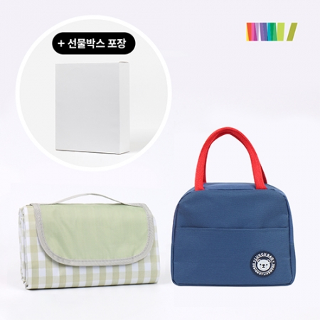 너랑나랑 피크닉 매트+런치포켓보냉백세트 #2