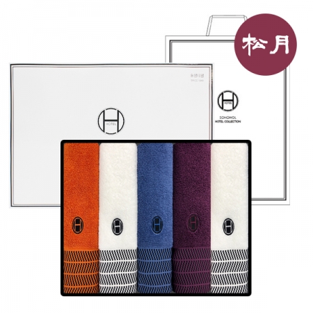 [송월타올]H라인 프리미엄 호텔컬렉션 어론 타올 5매 세트 2 #2