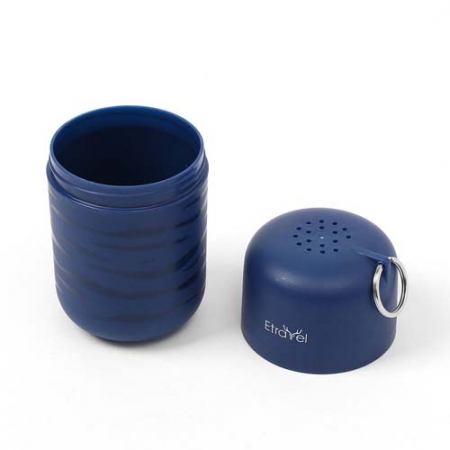 에어홀 심플 스포츠타올 보관케이스 카라비너 쿨링 수건 휴대 #3