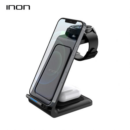 [무선충전기] 아이논 15W 3in1 고속 무선충전기 for Galaxy IN-WC710TS #3