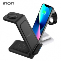 [무선충전기] 아이논 15W 3in1 고속 무선충전기 for Galaxy IN-WC710TS