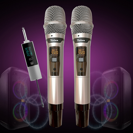 볼란 무선마이크 2개구성 수신기포함 각종 오디오호환 #3