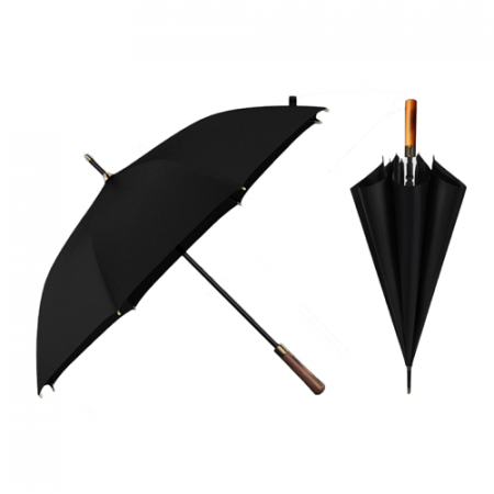 JW 프리미엄 골프우산 고급형 자동버튼 원목우드 핸들 #2