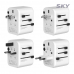 작은이미지: 스카이 필 여행용올인원 해외 멀티 플러그 4포트 어댑터 17W #4