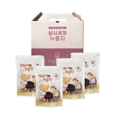 한울 삼시세끼 수제 누룽지 120g x 4P #2