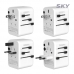 작은이미지: 스카이 필 PD 여행용올인원 멀티 플러그 5포트 어댑터 45W #4