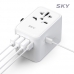 작은이미지: 스카이 필 PD 여행용올인원 멀티 플러그 5포트 어댑터 45W #5