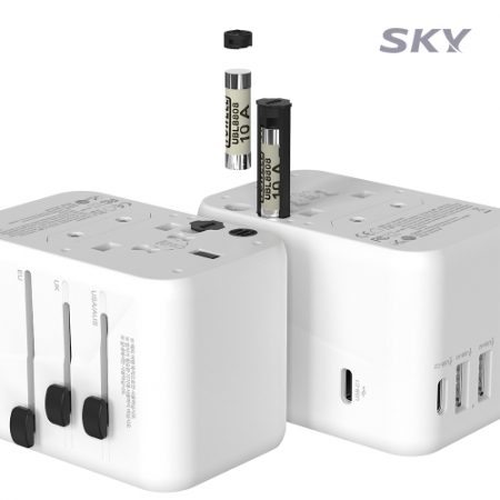 스카이 필 PD 여행용올인원 멀티 플러그 5포트 어댑터 45W #8