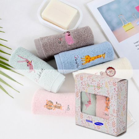 애니멀 프렌즈 고리 주방 면행주 타올 2p 25cm × 25cm #2