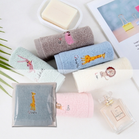 애니멀 프렌즈 고리 주방 면행주 타올 1P 25cm × 25cm #2