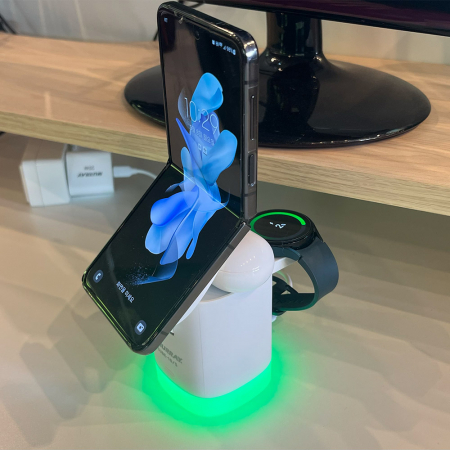 머레이 큐브 무드등 3in1 고속 무선충전 거치대 cube-10 + 맥세이프 링, 맥세이프 LED 삼성 갤럭시워치 애플워치 호환 #3