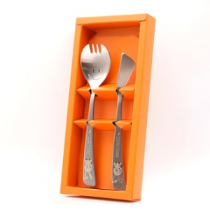 토끼 포카락 & 버터나이프 2종 케이스 세트