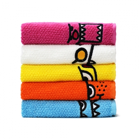 충무 타올 스위트 몬스터 곰보 (양머리) 세면타올 40x80cm #3