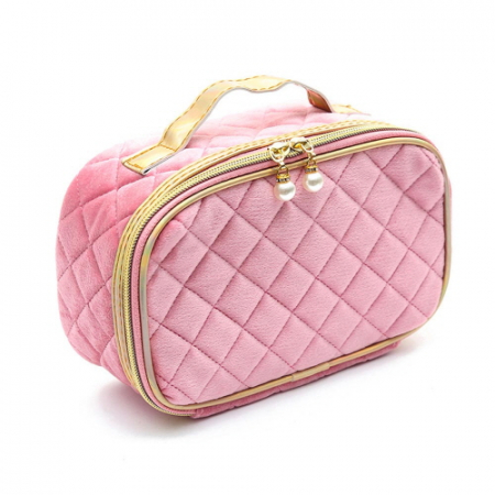 CF310 에코라이프 트랜디 벨벳 파우치 여행세면 가방 #2