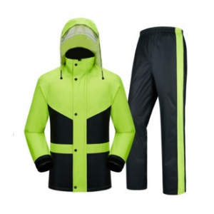 CF086 에코라이프 고급 안전 반사 이중 우비 안전우의 세트