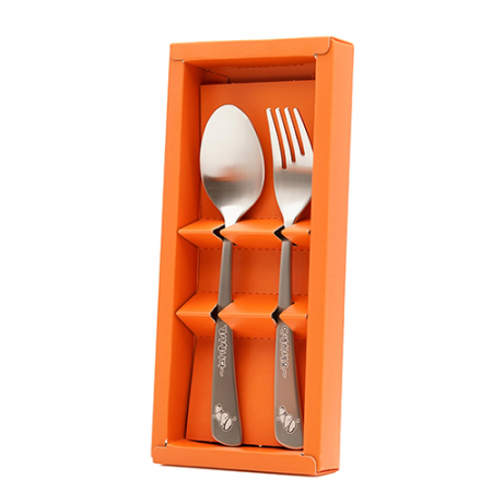 매너 스푼 + 포크 2종 케이스 세트 #2