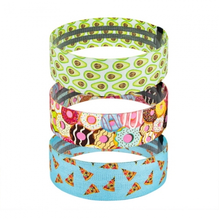 CE883 더바디 캐주얼 스쿼트 저항 밴드 요가 스판 밴드 힙스터 밴드 #2