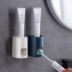 CE493 클린바스 심플 욕실 벽걸이식 펀치 치약 압출기