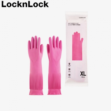 락앤락 데일리 핑크 고무장갑 엑스라지 841 425cm X 110cm #2