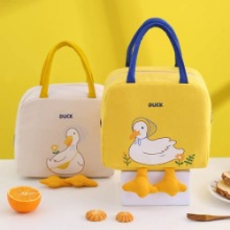 오리 도시락 가방 5color 학생 피크닉 소풍 보온 가방 #2