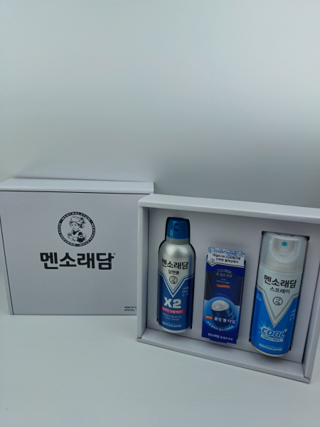 멘소래담 쿨 스프레이 & 딥앤쿨 스프레이 & 쿨 롤온 로션 3종 세트 #2