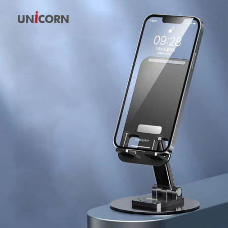 유니콘 휴대용 스마트폰 태블릿 360도 회전거치대 알루미늄소재 LP-450SR #3