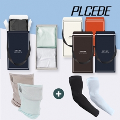 플씨드 일반 밴딩 쿨 토시 + 귀걸이 쿨 마스크 4종 패키지 세트 // 국산