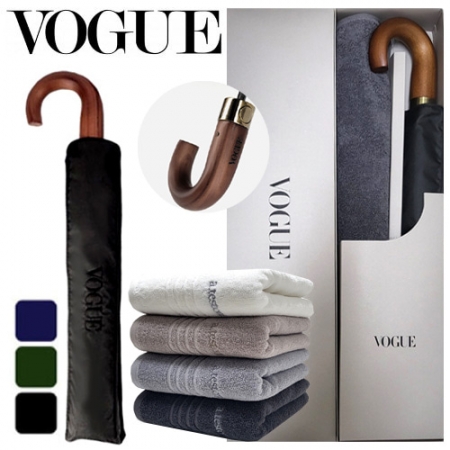 보그2단 특대 곡자 우산 +백화점 타올 (140g) 세트 #2