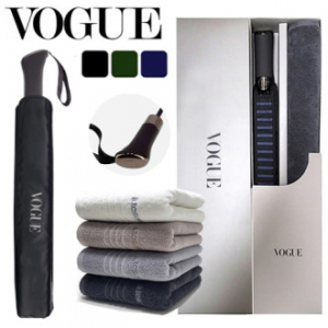 보그 우산 2단 이너라인 우산 + 백화점 타올 (140g) 세트