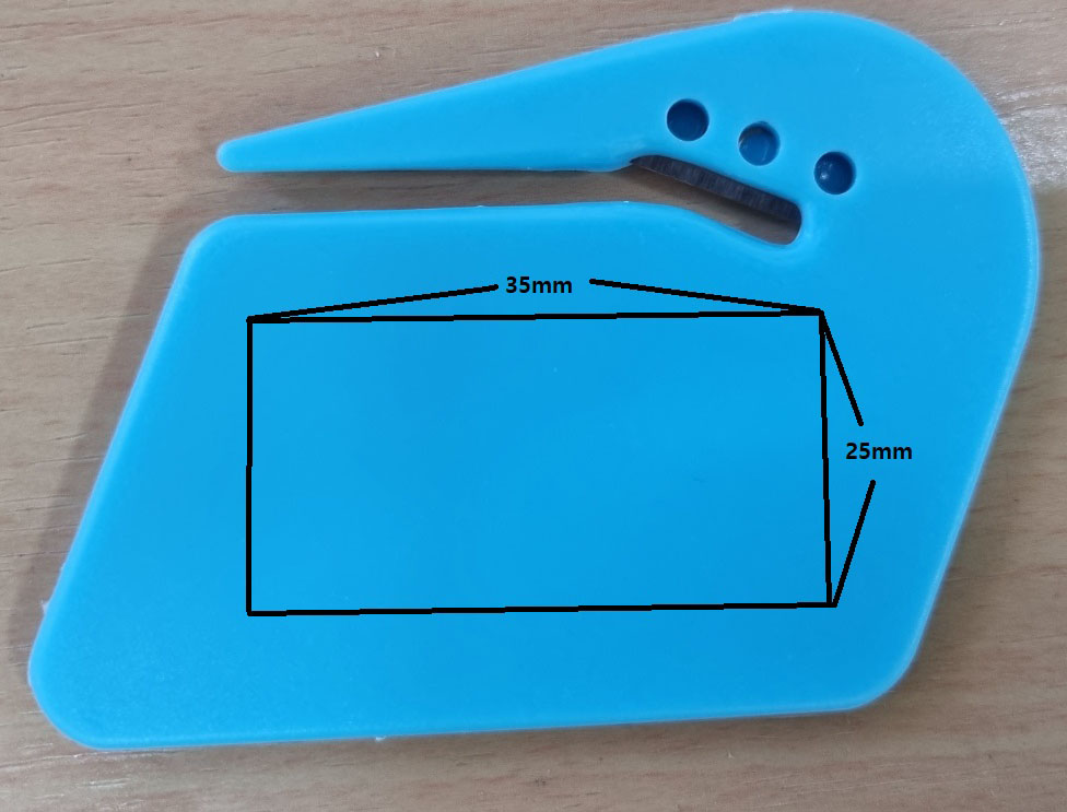 박스및 파우치 개봉 커터칼 #4