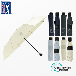 PGA 친환경그린 3단 수동우산