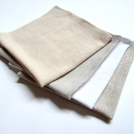 린넨 손수건 면 혼방 초등학교 로고 자수 인쇄 #2