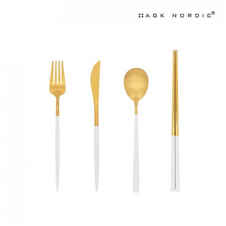 AGK 노르딕 헤닝 커트러리 4P 세트 #2