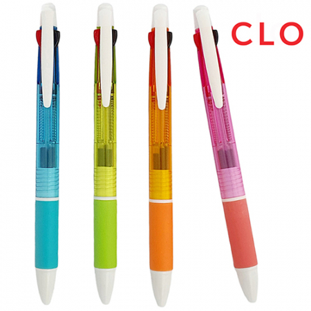 클로 그립 3색 볼펜 1.0mm 초저점도, 독일잉크 #2