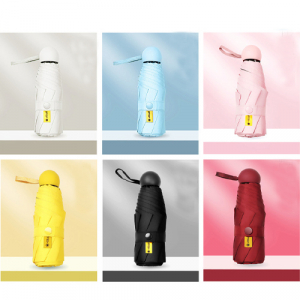 가방에 쏙 휴대가 간편한 마카롱 우양산 6K