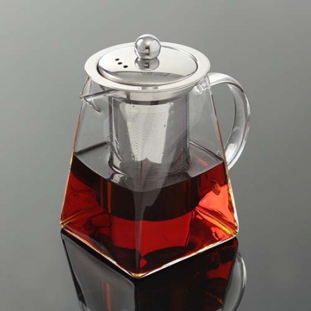 [로하티] 후아티 베이 내열유리 차포트 사각 티주전자 #2