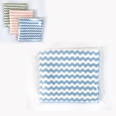 극세사 양면물결 요술행주 (30 x 30) 1P 개별포장