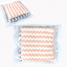 극세사 양면물결 요술행주 (25 x 25) 2P 포장